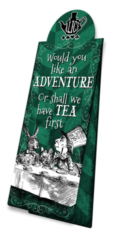 Alice In Wonderland Shall we have tea first Magnetic Bookmark