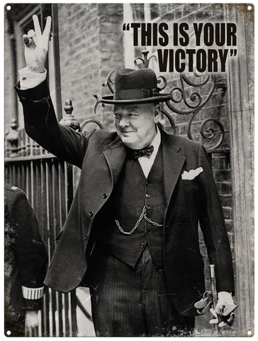 Winston Churchill this is your victory coaster