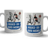 Make do and mend mug