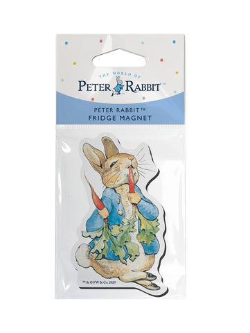 Peter Rabbit Shaped Magnet - Peter Carrots
