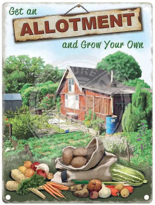 Get an Allotment and grow your won.