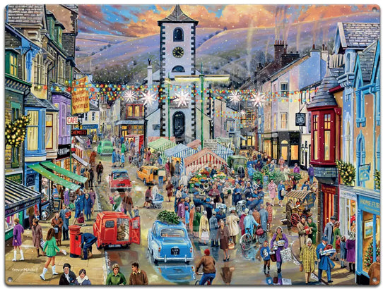 Christmas In Keswick Metal Signs