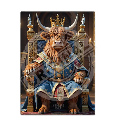 HIGHLAND CREW - On Throne Fridge Magnet Metal Signs