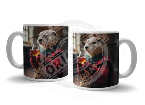 HIGHLAND CREW - Otter Fridge Magnet Metal Signs