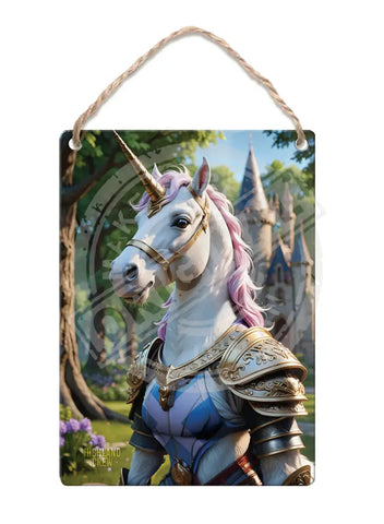 HIGHLAND CREW - Unicorn Fridge Magnet Metal Signs