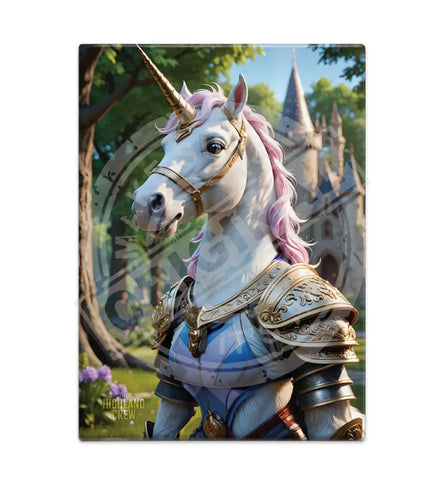 HIGHLAND CREW - Unicorn Fridge Magnet Metal Signs