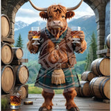 Highland Crew - Whisky Barrels Metal Signs