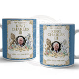 King Charles III Mug Metal Signs