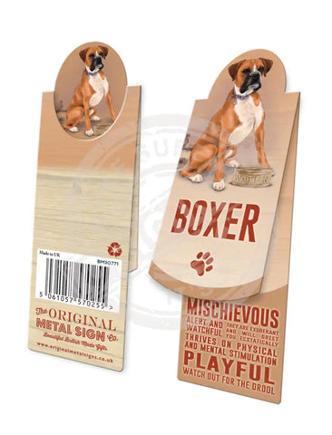 Magnetic Bookmarks - Boxer Bookmark