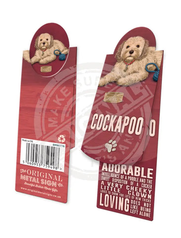 Magnetic Bookmarks - Cockapoo Bookmark