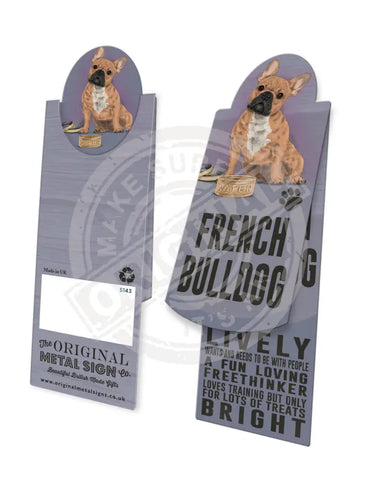 Magnetic Bookmarks - French Bulldog Bookmark