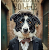 Peaky Paws Club - Border Collie Metal Signs