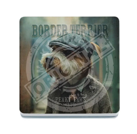 Peaky Paws Club - Border Terrier No.2 Metal Signs