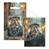 PEAKY PAWS CLUB - British Bulldog Fridge Magnet Metal Signs