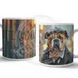 PEAKY PAWS CLUB - British Bulldog Mug Metal Signs