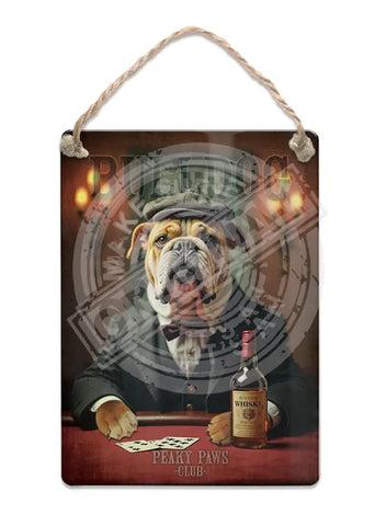 PEAKY PAWS CLUB - Bulldog
