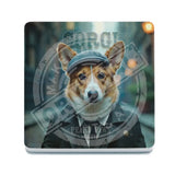 PEAKY PAWS CLUB - Corgi Melamine Coaster Metal Signs