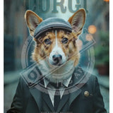 Peaky Paws Club - Corgi Metal Signs