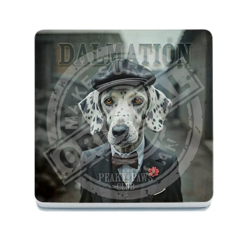 PEAKY PAWS CLUB - Dalmation Fridge Magnet Metal Signs