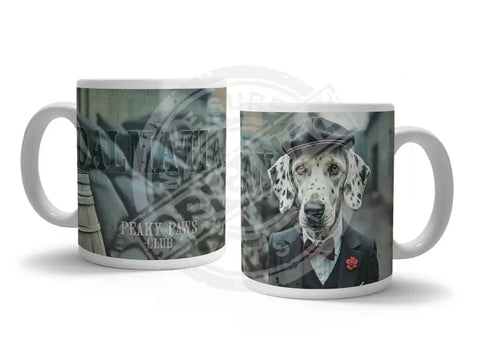 PEAKY PAWS CLUB - Dalmation Fridge Magnet Metal Signs