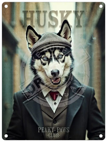 PEAKY PAWS CLUB - Husky