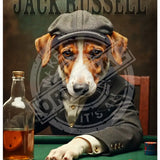 Peaky Paws Club - Jack Russell Metal Signs