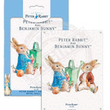 Peter Rabbit and Benjamin Bunny Mini Metal Sign 15cm x 20cm Metal Signs