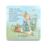 Peter Rabbit - Stop Thief story 4 Melamine Coaster Metal Signs