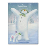 The Snowman and the Snowdog - Snowman Arms Up Fridge Magnet Metal Signs