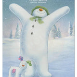 The Snowman and the Snowdog - Snowman Arms Up Mini Metal Sign 15cm x 20cm Metal Signs