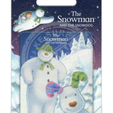The Snowman and the Snowdog - Snowman Snowdog Close Up Metal Signs