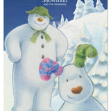 The Snowman and the Snowdog - Snowman Snowdog Close Up Mini Metal Sign 15cm x 20cm Metal Signs