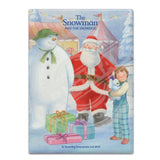 The Snowman and the Snowdog - Father Christmas Fridge Magnet Metal Signs