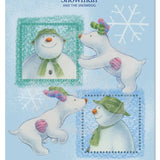 The Snowman and the Snowdog - Snowman Frames Mini Metal Sign 15cm x 20cm Metal Signs