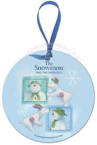 The Snowman and the Snowdog - Snowman Frames Fridge Magnet Metal Signs