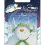 The Snowman and the Snowdog - Snowman head and shoulders Metal Signs