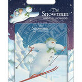The Snowman and the Snowdog -Snowman Ski Jump Metal Signs