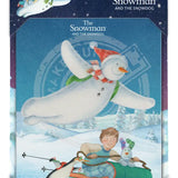 The Snowman and the Snowdog - Snowman Skiing Sledging Metal Signs