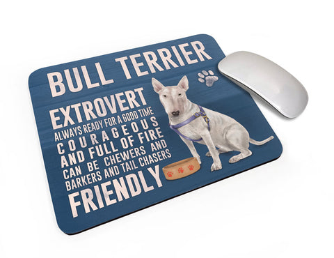 Bull Terrier Dog Mouse Mat