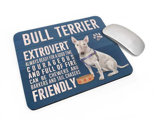 Bull Terrier Dog Mouse Mat