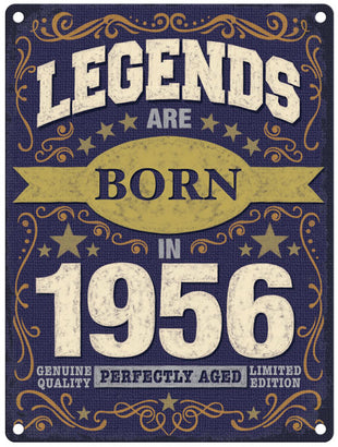 Legends are born in 1956