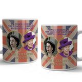 Queen Elizabeth II 1952-2022. Longest reigning monarch. mug