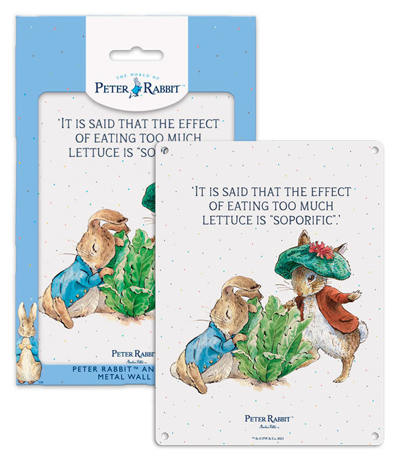 Peter Rabbit and Benjamin Bunny - soporific lettuce – The Original