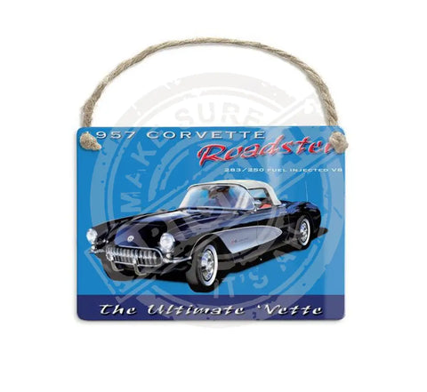 The Ultimate 'vette 1957 Corvette Roadster fridge magnet