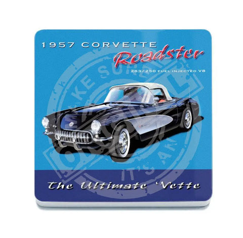 The Ultimate 'vette 1957 Corvette Roadster fridge magnet