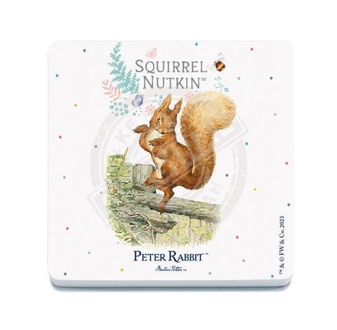 Beatrix Potter Peter Rabbit Squirrel Nutkin metal wall sign