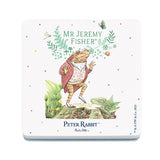 Peter Rabbit Jeremy Fisher hanging melamine coaster