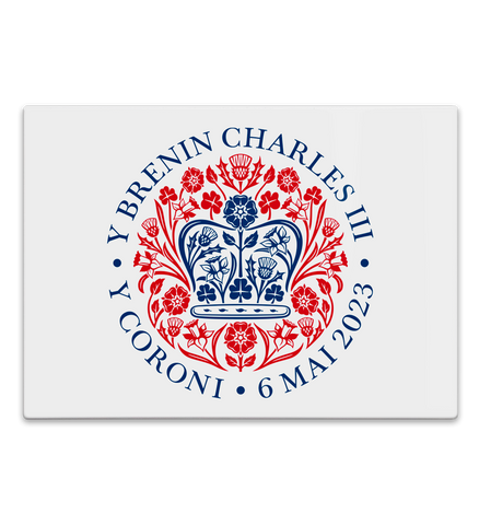 King Charles III Coronation Emblem Welsh Language