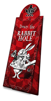 Alice In Wonderland Down the Rabbit Hole Magnetic Bookmark