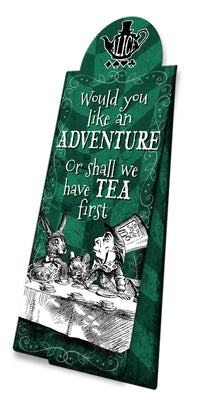 Alice In Wonderland Shall we have tea first Magnetic Bookmark